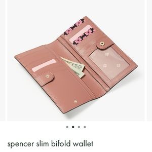 Kate Spade Spencer Slim bifold wallet
